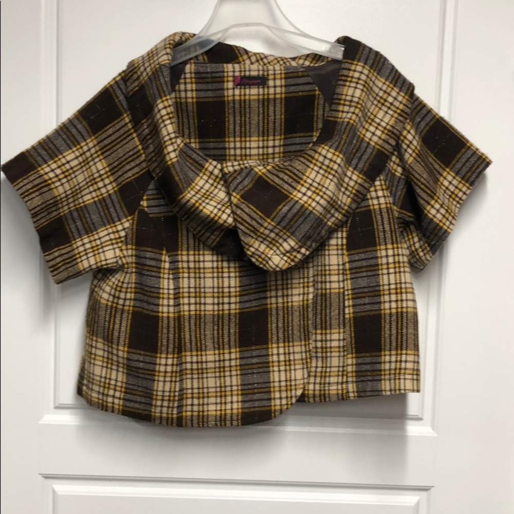 Cowl neck shrug